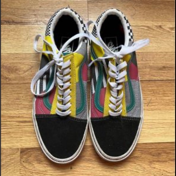 Retro Patterned Vans - Picture 2 of 2